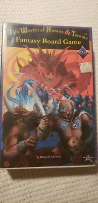 WORLD OF HEROES & TYRANTS W.H.A.T. FANTASY BOARD GAME (1st Ed) New Old Stock - Image 1 of 2