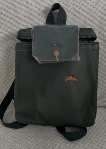 Longchamp Backpack Colour Green Brand New - Picture 1 of 4