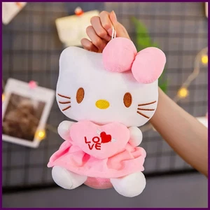Bonito olá kitty rosa brinquedos de pelúcia anime dos desenhos animados plüschtier - Bild 1 von 24
