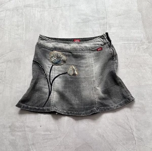 RARE Miss Sixty Floral Vintage Faded Skirt Y2K Cop Copine Vibe - Picture 1 of 8