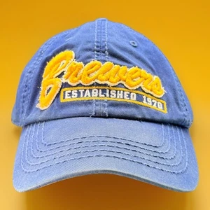 '47 Twins Milwaukee Brewers Fitted Baseball Hat Size Large MLB Embroidered - Picture 1 of 16