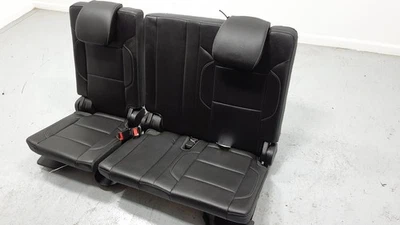 2015-2020 GMC Yukon XL Black Leather 3rd Row Bench Seat, Split Bench, 000 - Image 1 of 4