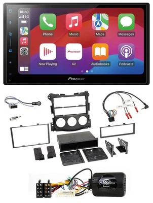 Pioneer DAB USB Lenkrad Bluetooth 2DIN Autoradio für Nissan 370Z 2009-2013 Roads - Bild 1 von 4