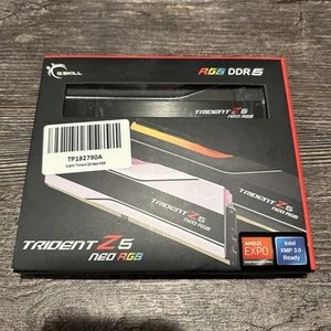 New G.SKILL Trident Z5 Neo RGB Series AMD EXPO 32GB 2 x 16GB CL 36 RAM DDR5 6000 - Photo 1/5