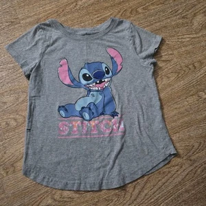 Disney Stitch Tee Size Small – Lilo & Stitch, Girls Graphic Tee, Playwear - Picture 1 of 6