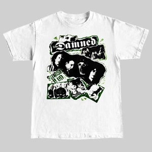 The Damned 'Smash It Up'   Vintage Style T-Shirt - Picture 1 of 2