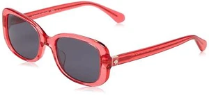 Gafas de sol de diseñador Kate Spade New York NY Dionna/S en cristal rosa/gris 52 mm - Imagen 1 de 8
