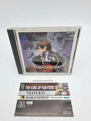 The King Of Fighters 97 + Spine Card Neo Geo Cd Usa Used Tested Very Rare - Image 1 of 4