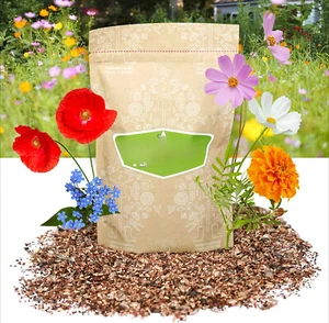 All Annual Vivid Variety Wildflower Seed Mix (1/2 lb) - Non-GMO Plant Seeds - Picture 1 of 7