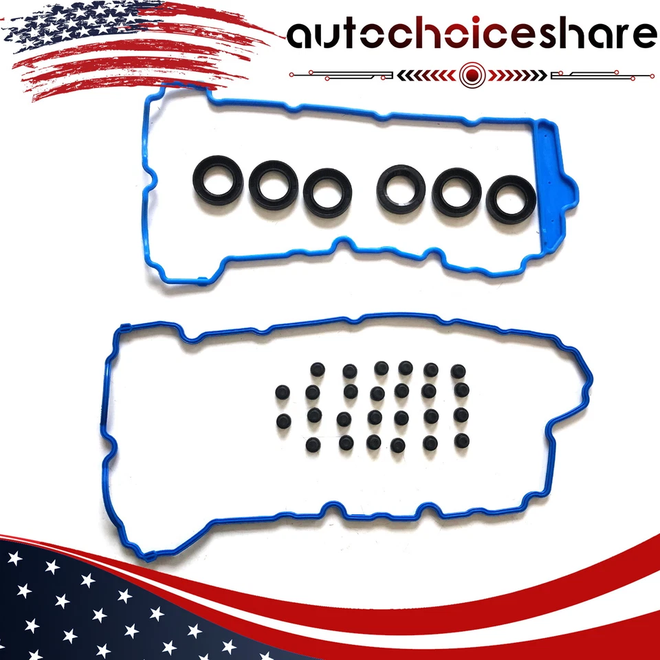 Juego de juntas de cubierta de válvula para Chevrolet Camaro Impala GMC Acadia Terrain 3,6 L 08-16 Foto 1 de 4