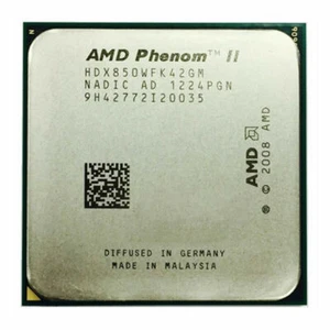 AMD Phenom II X4 850 CPU Quad-Core 3.3 GHz 95W Socket AM3 Processors - Picture 1 of 1