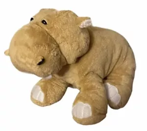 Mud Hippo Plush Stuffed Animal Webkinz Brown 9” Super Soft Toy No Code - Picture 1 of 8