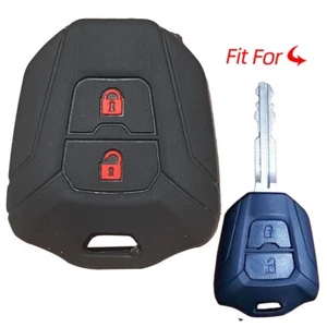 Fit ISUZU MU-X MUX MU X D-MAX 2 Button Remote Key Fob Silicone Case Cover - Picture 1 of 15