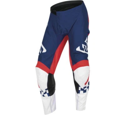Answer Racing A22 Arkon Octane Navy Blue/Red MX Off-Road Pants Youth Sizes - Image 1 of 2