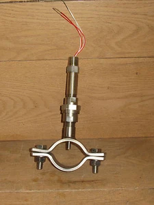 Rosemount 49543347/002/09 Stainless Temperature Pipe Probe NNB 03317540 CSQ - Picture 1 of 4