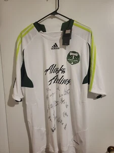 Adidas Portland Timbers Trainingstrikot 2011 signiert vom Team Herren XL - Bild 1 von 12