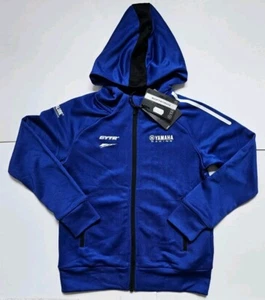 NEW GENUINE YAMAHA GYTR KIDS YOUTH TEAM SOFT SHELL HOODED JACKET SIZE 7-8 YEARS - Picture 1 of 4