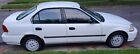 1997 Honda Civic  1997 Honda Civic DX sedan - white four door.