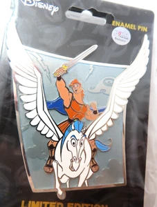 Disney Pin PALM Hercules Riding Pegasus 3" LE 300 - Picture 1 of 3