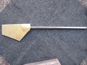 INBOARD BOAT RUDDER . 7/8 SHAFT . SKI / WAKE / SPEED / RACE / CRUISER / TRAWLER - Picture 1 of 2