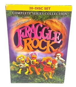 New & Sealed! Fraggle Rock: Complete Series Collection (DVD, 2009, 20-Disc Set) - Imagen 1 de 6