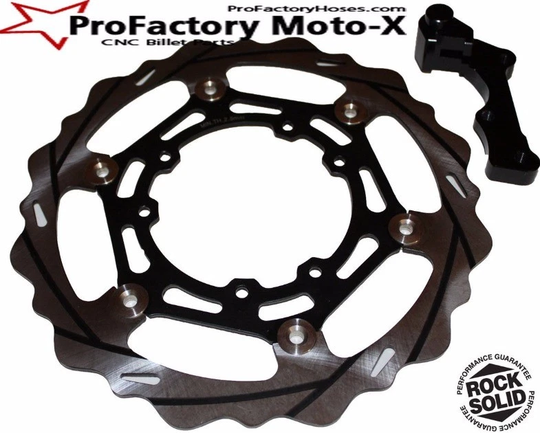 Rotor de freno delantero de gran tamaño Husaberg FE FX 390 450 570 270 mm + soporte 2010-2012 Foto 1 de 1