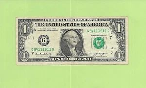 N1S .. 2013 $1 G 5411 1511 G .... POKER NOTE 5-1's - Picture 1 of 2