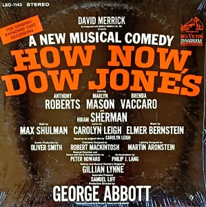 HOW NOW DOW JONES - RCA 1142 - ORIG. CAST - STEREO LP - 1968 - STILL SEALED - Picture 1 of 1