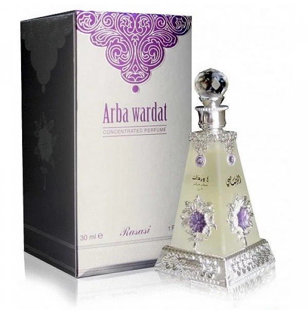 Arba Wardat by Rasasi Famous Attar Oil Perfume 30ml 100 Certified Original