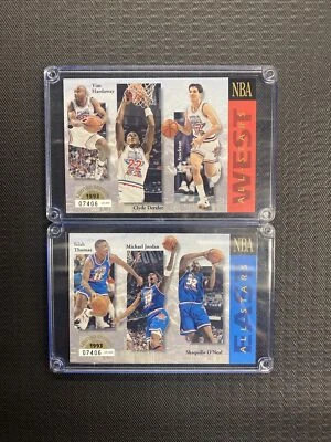 Tarjetas East Vs West All-Star Upper Deck 1993 Foto 1 de 2