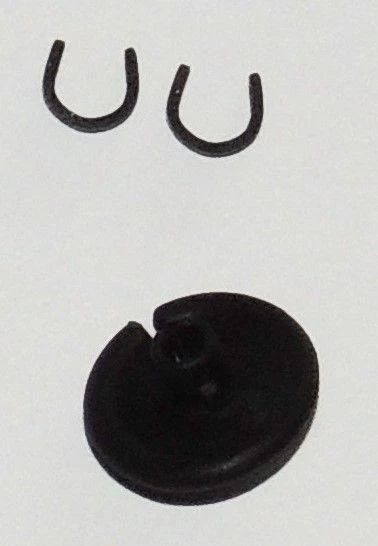 2 NEW STRING KISSER BUTTON BUTTONS With Clips  Archery Bow Bowstring Compound - Image 1 of 1