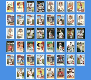 Cincinnati Reds – Topps Heritage and A&G Flashbacks - 46 Card Lot - Picture 1 of 18