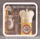 Wieselburger Brewery Kaiser Beer Coaster-Wieselburg Austria-S336