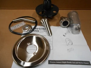 *AMERICAN BRASS EMPIRE SINGLE HANDLE TUB/SHOWER FAUCET SL59NASLVR-1 FREE SHIP - Picture 1 of 3