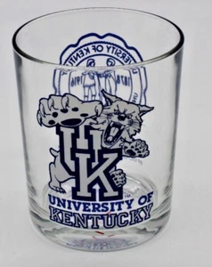 Vintage University Of Kentucky Wildcats Glass United We Stand Divided We Fall - Picture 1 of 4