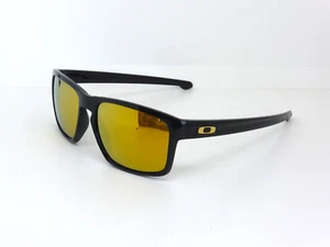 Oakley Sliver Polished Black w/24K Gold Iridium lens SKUOO9262-05 - Picture 1 of 16