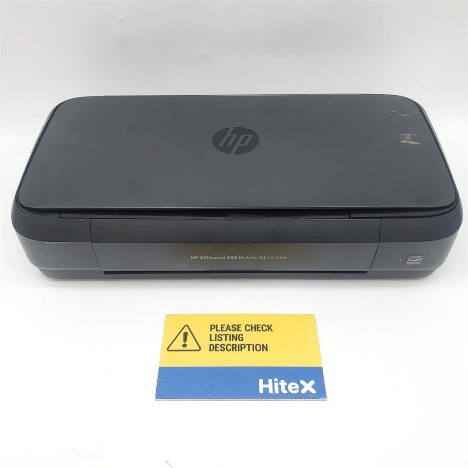 HP OfficeJet 250 Wireless Mobile Printer, Scanner, Copier (CZ992A) -NOT WORKING- - Image 1 of 4
