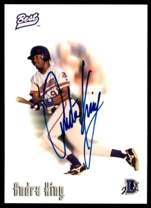 Andre King 1996 Mejores Autógrafos #NNO Auto Durham Bulls - Imagen 1 de 3