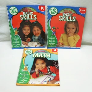 3 Leap Frog Pre + Kindergarten Mathe Grundfertigkeiten Arbeitsbuch Neu mit CD - Bild 1 von 3