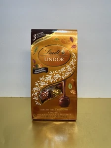 🍁New Lindt Lindor HARVEST ASSORTMENT Maple Syrup Milk Chocolate Truffle 8.5oz - Picture 1 of 2