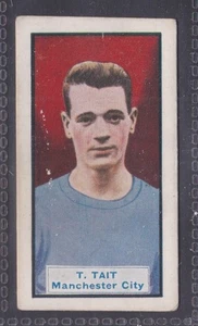 Card FOOTBALLERS - MOTOR CARS by DC Thomson 1930 #17 Manchester City Tait - Picture 1 of 2