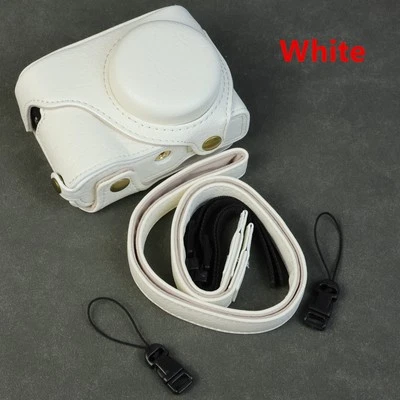 Kit de media funda protectora de bolsa base de PU para cámara Panasonic LUMIX ZS99 TZ99 Foto 1 de 4