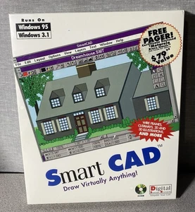 VintageWare Smart CAD für Win 95 / Win 3.1 von 1996 - NEU!! - Bild 1 von 2