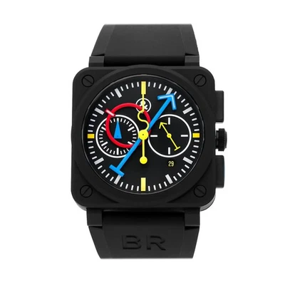 Reloj Bell & Ross x Alain Silberstein BR 03-94 Krono 22 Limited BR0394-AS-CE/SRB Foto 1 de 4