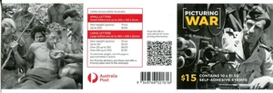 2024 Picturing War Damien Parer - Stamp booklet Barcode 021616 - Picture 1 of 2