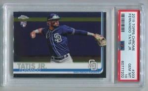 Fernando Tatis Jr. 2019 Topps Chrome RC PSA 10 #203 San Diego Padres - Bild 1 von 3