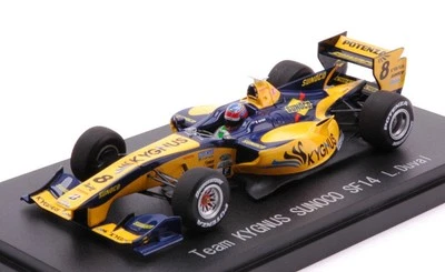 MODELLINO AUTO STATICO EBBRO SUPER FORMULA #8 KYGNUS SUNOCO SF14 DUVAL 1/43 - Immagine 1 di 4