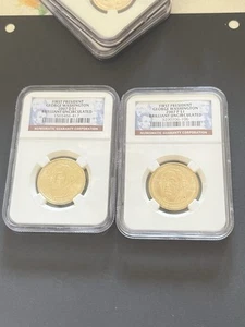 2007-P & D $1 George Washington Presidential Dollars. - Picture 1 of 7