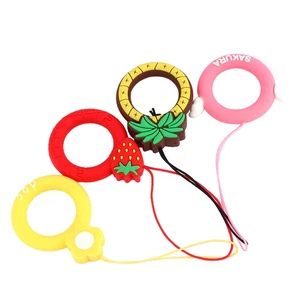 Ring Lanyard Handy-Ring-Lanyard Telefon-Silikon-Fingerring-Lanyard - Photo 1 sur 12