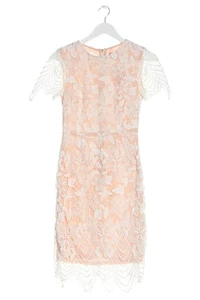 ASOS Vestido de encaje Mujeres Vestido Talla EU 34 blanco-nude elegante - Imagen 1 de 5
